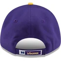 cappellino-con-visiera-curva-viola-regolabile-9forty-the-league-dei-minnesota-vikings-nfl-di-new-era