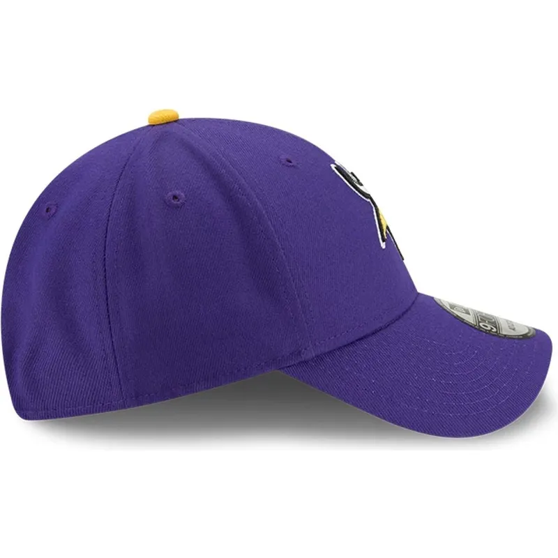cappellino-con-visiera-curva-viola-regolabile-9forty-the-league-dei-minnesota-vikings-nfl-di-new-era