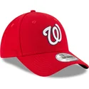 cappellino-visiera-curva-rosso-regolabile-9forty-the-league-di-washington-nationals-mlb-di-new-era