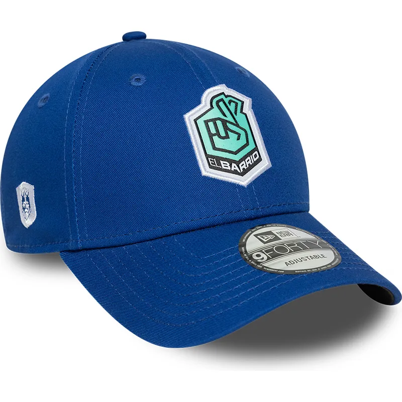 cappellino-curvo-blu-regolabile-9forty-core-de-el-barrio-kings-league-di-new-era