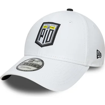 Cappellino bianco regolabile 9FORTY Core di PIO FC Kings League di New Era