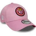 cappellino-curvo-rosa-regolabile-9forty-core-dei-porcinos-fc-kings-league-di-new-era