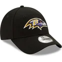cappellino-curvo-nero-regolabile-9forty-the-league-di-baltimore-ravens-nfl-di-new-era