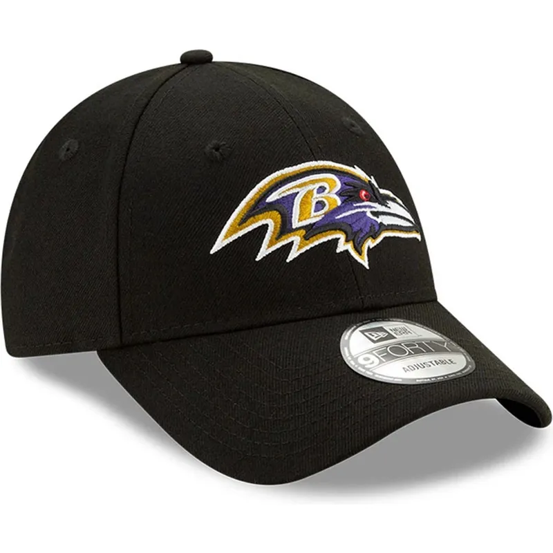 cappellino-curvo-nero-regolabile-9forty-the-league-di-baltimore-ravens-nfl-di-new-era