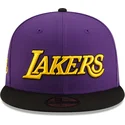 cappellino-piatto-viola-e-nero-regolabile-59fifty-statement-dei-los-angeles-lakers-nba-di-new-era