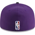 cappello-piatto-viola-e-nero-aderente-59fifty-statement-dei-los-angeles-lakers-nba-di-new-era