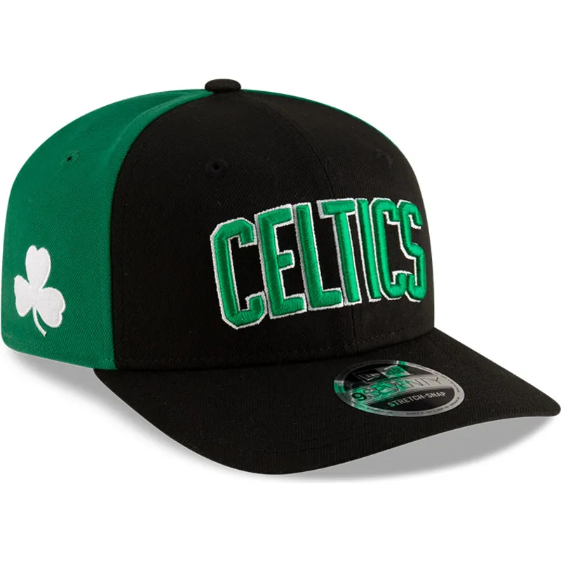 cappelli-curva-nero-snapback-9seventy-statement-stretch-snap-dei-boston-celtics-nba-di-new-era