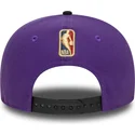 cappello-piatto-viola-e-nero-snapback-9fifty-classic-dei-toronto-raptors-nba-di-new-era
