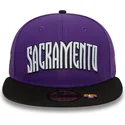 cappello-piatto-viola-e-nero-aderente-59fifty-classic-di-sacramento-kings-nba-di-new-era