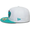cappello-piatto-bianco-e-verde-aderente-59fifty-classic-dei-memphis-grizzlies-nba-di-new-era