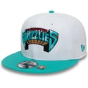 cappellino-snapback-9fifty-classic-bianco-e-verde-dei-memphis-grizzlies-nba-di-new-era