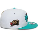 cappello-piatto-bianco-e-verde-snapback-9fifty-classic-di-memphis-grizzlies-nba-di-new-era