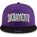 cappello-piatto-viola-e-nero-snapback-9fifty-classic-di-sacramento-kings-nba-di-new-era