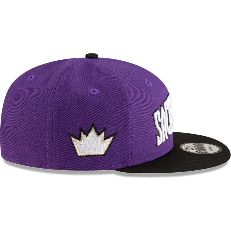 cappello-piatto-viola-e-nero-snapback-9fifty-classic-di-sacramento-kings-nba-di-new-era
