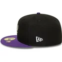 cappellino-piatto-nero-e-viola-regolato-59fifty-classic-dei-toronto-raptors-nba-di-new-era