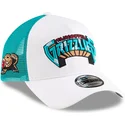 cappellino-trucker-bianco-e-verde-a-frame-classic-dei-memphis-grizzlies-nba-di-new-era