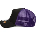 cappellino-trucker-nero-e-viola-a-frame-classic-di-toronto-raptors-nba-di-new-era