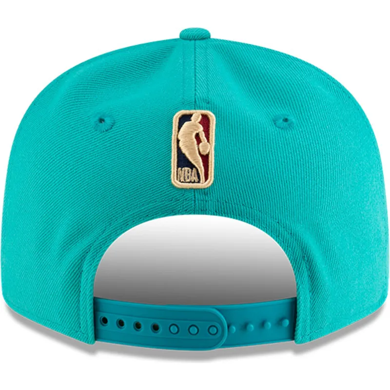 cappello-piatto-verde-snapback-9fifty-classic-dei-memphis-grizzlies-nba-di-new-era