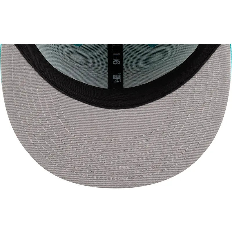 cappello-piatto-verde-snapback-9fifty-classic-dei-memphis-grizzlies-nba-di-new-era