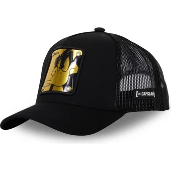 Capslab Daffy Duck DAF7 Looney Tunes Black Trucker Hat