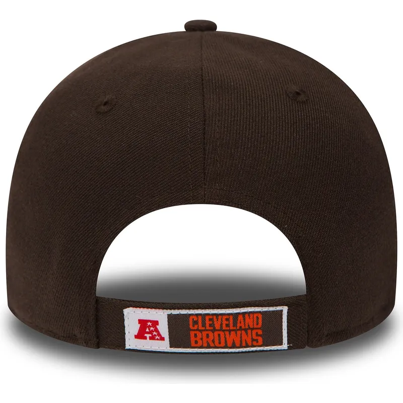 cappellino-curvo-marrone-regolabile-9forty-the-league-di-cleveland-browns-nfl-di-new-era