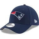 cappellino-visiera-curva-blu-marino-regolabile-9forty-the-league-di-new-england-patriots-nfl-di-new-era