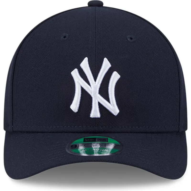 cappellino-visiera-curva-blu-marino-snapback-9forty-m-crown-player-replica-di-new-york-yankees-mlb-di-new-era