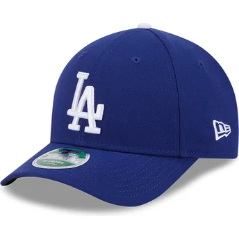 Cappellino visiera curva blu snapback 9FORTY M-Crown Player Replica di Los Angeles Dodgers MLB di New Era