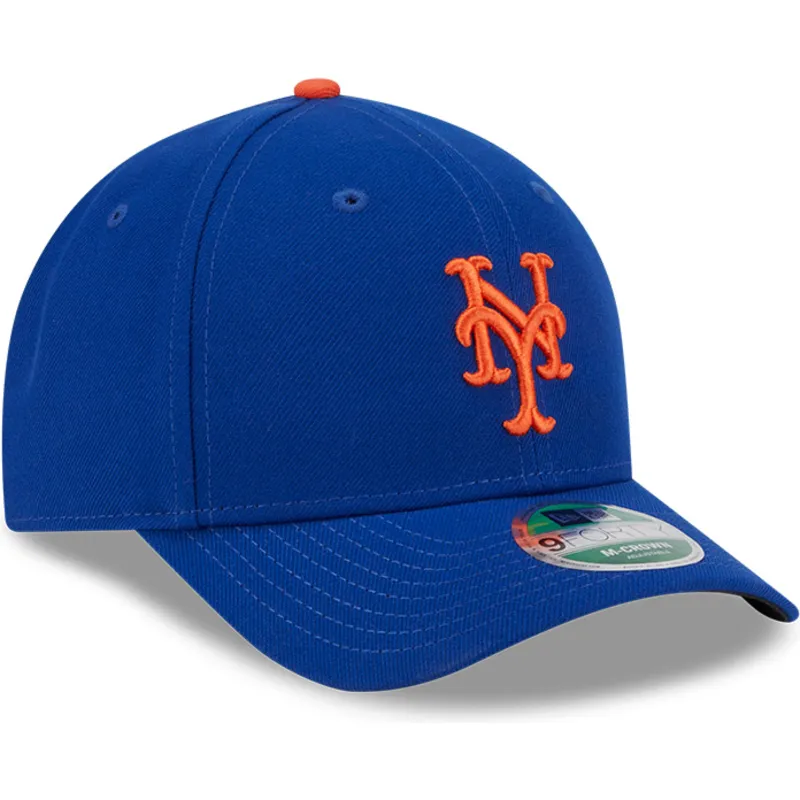 cappellino-visiera-curva-blu-snapback-9forty-m-crown-player-replica-di-new-york-mets-mlb-di-new-era