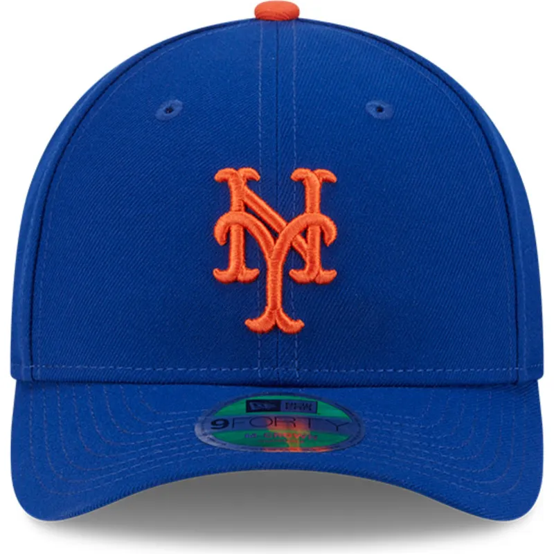 cappellino-visiera-curva-blu-snapback-9forty-m-crown-player-replica-di-new-york-mets-mlb-di-new-era