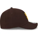 new-era-curved-brim-9forty-m-crown-player-replica-san-diego-padres-mlb-brown-snapback-cap