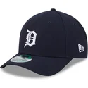 cappellino-snapback-blu-navy-curva-9forty-m-crown-player-replica-dei-detroit-tigers-mlb-di-new-era