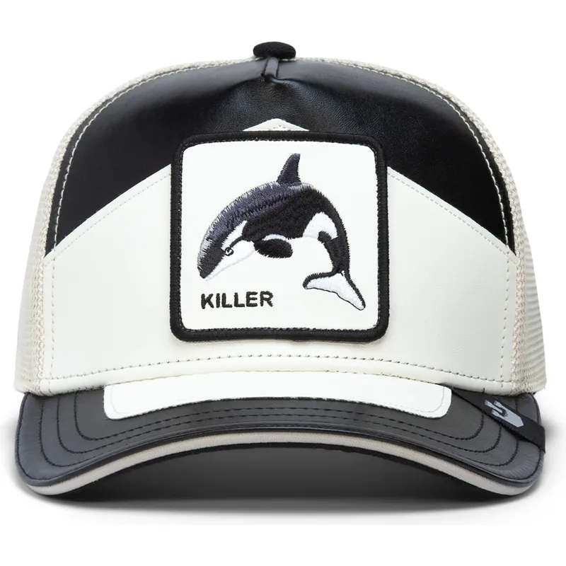 cappellino-trucker-nero-e-bianco-orca-moto-lamba-killer-the-farm-di-goorin-bros