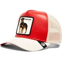 cappello-trucker-rosso-e-bianco-cane-rottweiler-bad-shleather-boy-the-farm-di-goorin-bros