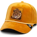 cappellino-visiera-curva-giallo-snapback-leone-lion-royalty-the-farm-di-goorin-bros