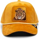 cappellino-visiera-curva-giallo-snapback-leone-lion-royalty-the-farm-di-goorin-bros