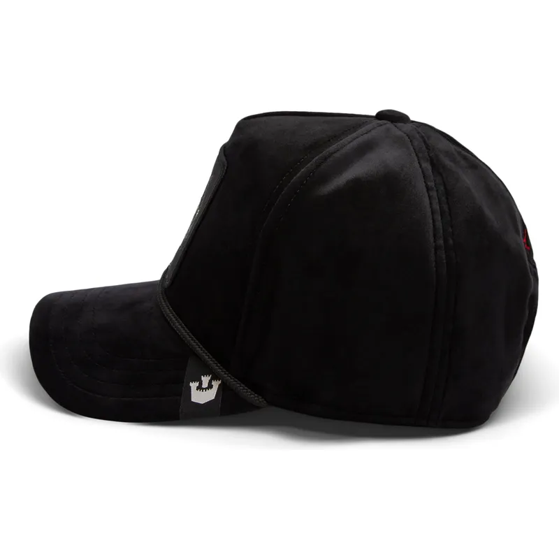cappellino-curvo-nero-snapback-pantera-panther-royalty-the-farm-di-goorin-bros