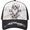 gorra-trucker-nera-e-bianca-death-before-di-ed-hardy