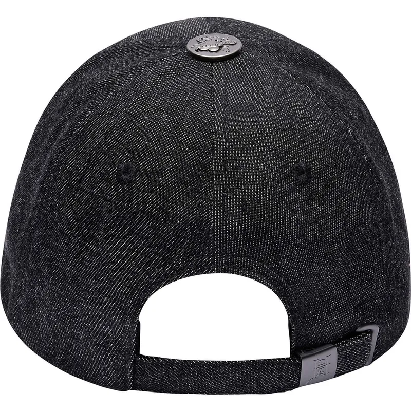 cappellino-curvo-nero-regolabile-art-for-life-acid-wash-di-ed-hardy