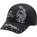gorra-curva-nera-regolabile-lucky-dragon-di-ed-hardy
