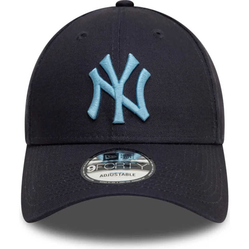 cappellino-visiera-curva-blu-marino-regolabile-con-logo-blu-9forty-league-essential-di-new-york-yankees-mlb-di-new-era