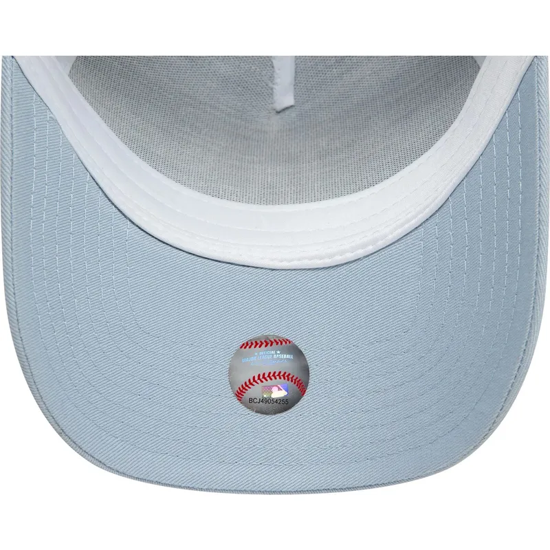 cappellino-trucker-azzurro-9forty-a-frame-league-essential-dei-los-angeles-dodgers-mlb-di-new-era
