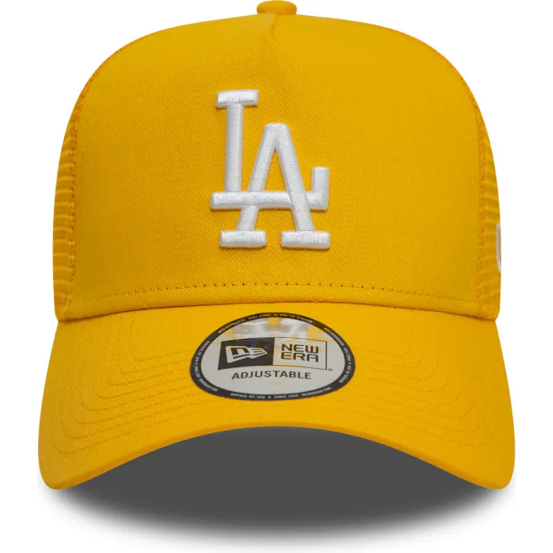 cappellino-trucker-giallo-9forty-a-frame-league-essential-dei-los-angeles-dodgers-mlb-di-new-era cappellino-trucker-giallo-9forty-a-frame-league-essential-dei-los-angeles-dodgers-mlb-di-new-era