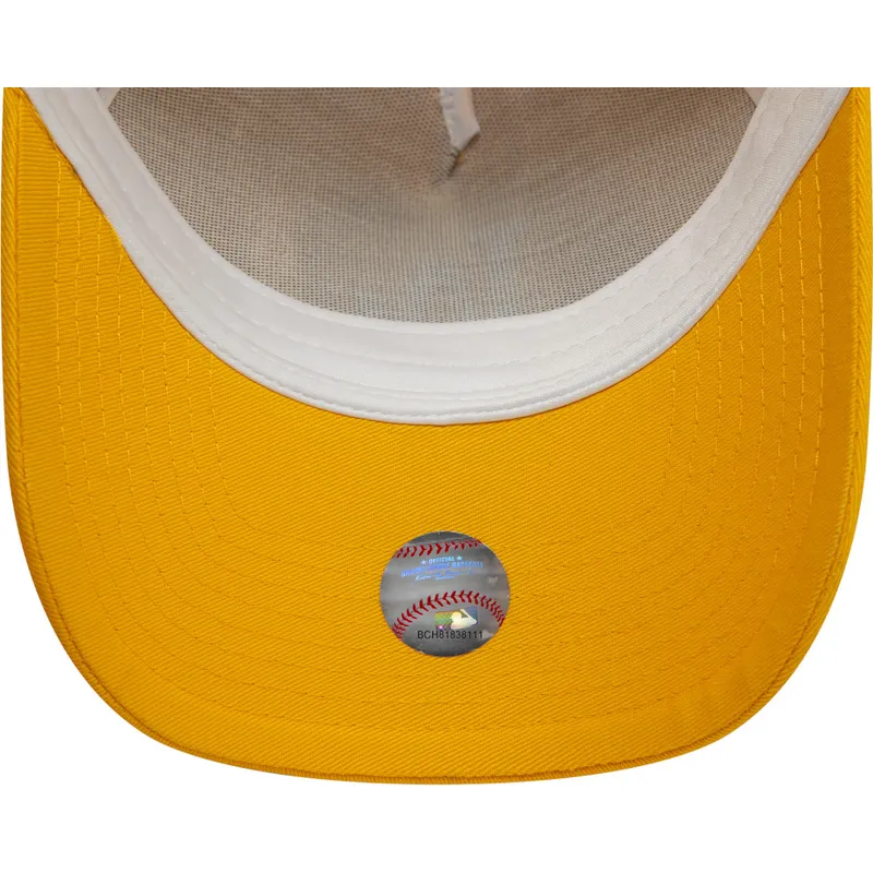 cappellino-trucker-giallo-9forty-a-frame-league-essential-dei-los-angeles-dodgers-mlb-di-new-era cappellino-trucker-giallo-9forty-a-frame-league-essential-dei-los-angeles-dodgers-mlb-di-new-era