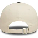 cappellino-curvo-beige-e-nero-regolabile-9forty-colour-block-dei-chicago-white-sox-mlb-di-new-era