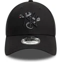 cappellino-curvo-nero-regolabile-con-logo-nero-9forty-icon-dei-new-york-yankees-mlb-snake-di-new-era