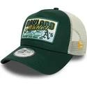 cappellino-trucker-verde-9forty-a-frame-patch-di-oakland-athletics-mlb-di-new-era
