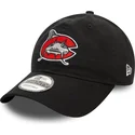 cappellino-curvo-nero-regolabile-9twenty-dei-carolina-mudcats-milb-di-new-era
