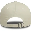 berretto-curvo-beige-regolabile-da-donna-9twenty-flame-visor-di-new-era
