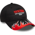 new-era-curved-brim-women-9twenty-flame-visor-black-adjustable-cap